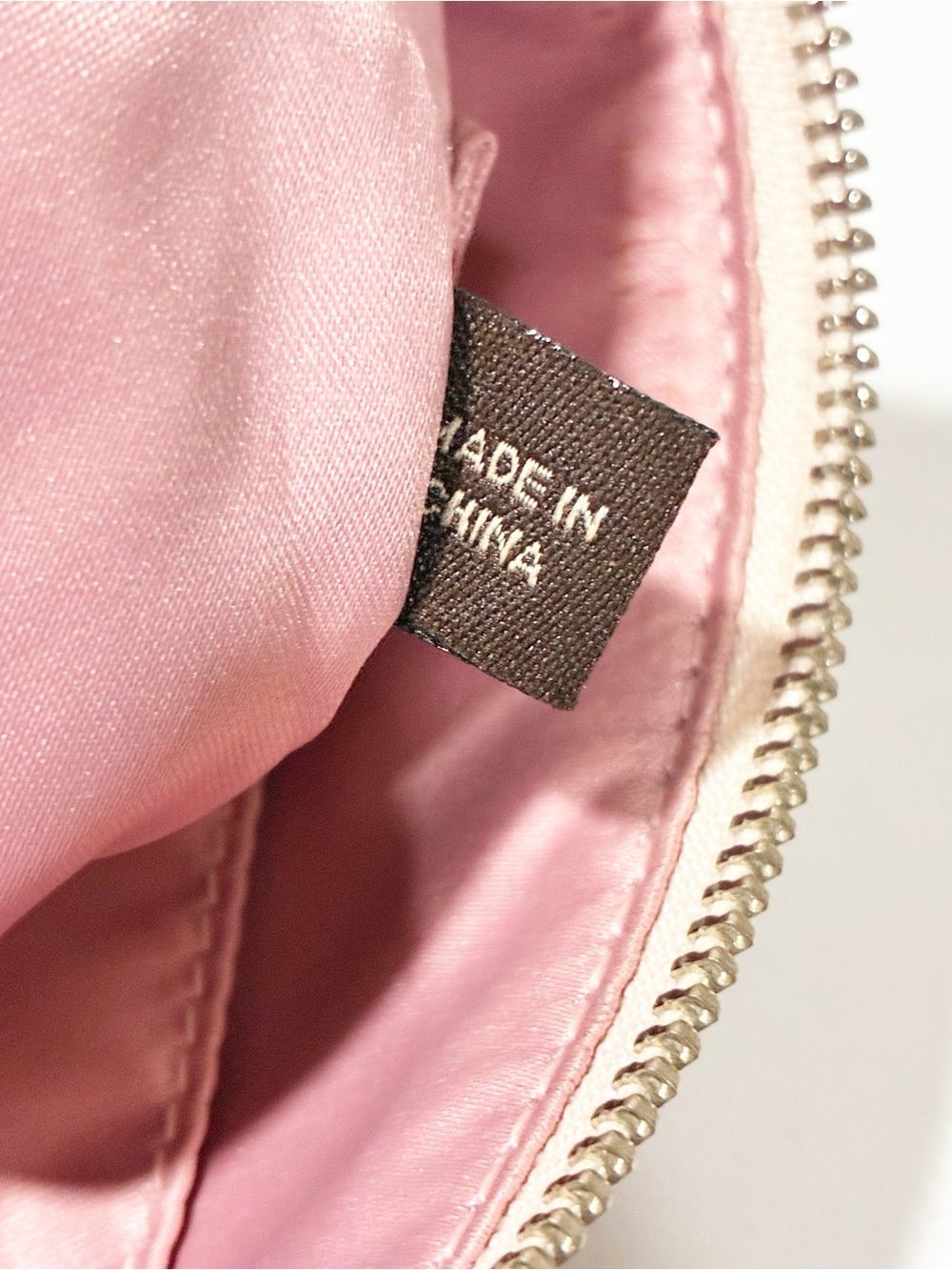Coach Poppy Sequined Pink Madras Plaid Signature Crossbody Shoulder Bag - Picture 5 of 6